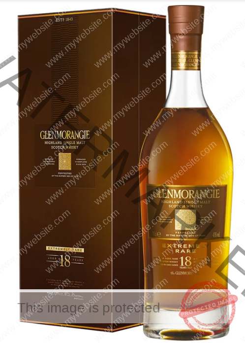 Glenmorangie 18 years Single Malt Whisky Extremely Rare